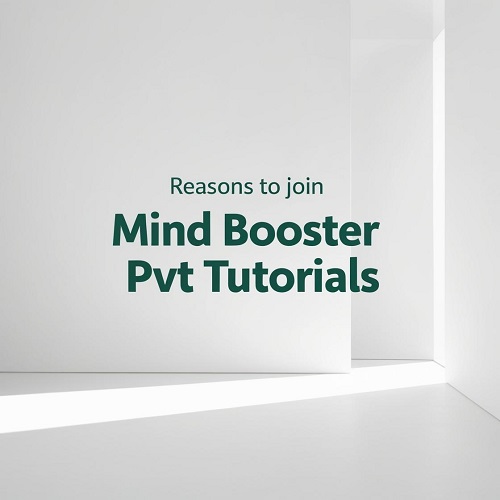Top 5 Reasons to Join Mind Booster Private Tutorials in Vile Parle
